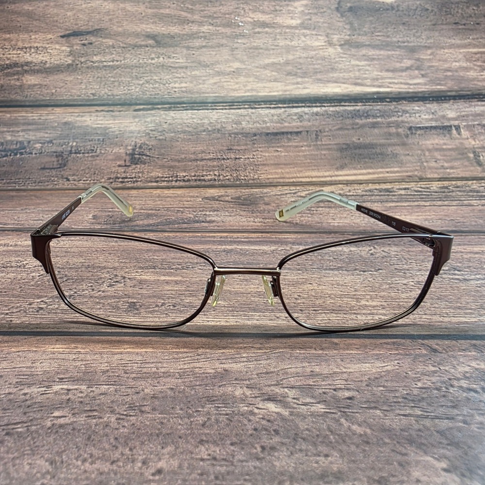 Anne Klein AK5048 208 Mocha Brown Metal Eyeglasses Frames 52-17-135 Women